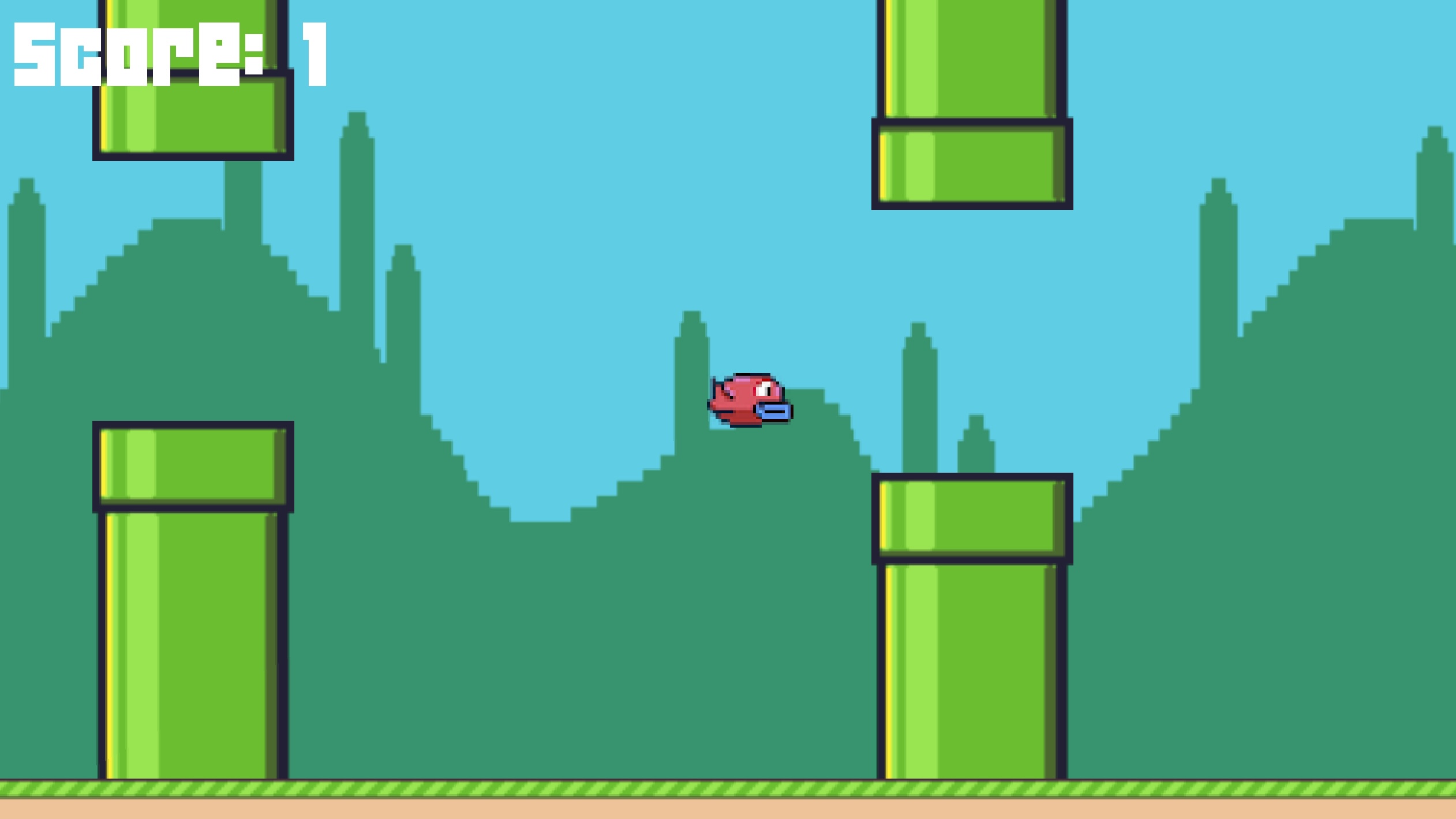 flappy bird remix - in lua